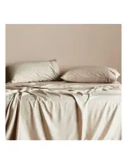[Ettitude] Signature Sateen Sheet Set in Cream
