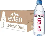 Evian Natural Mineral Water, 24 x 500ml