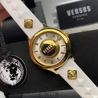 在飛比找ETMall東森購物網優惠-VERSUS VERSACE 凡賽斯女錶 40mm 金色圓形