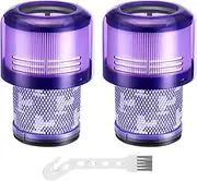 2 Pack V11 Vacuum Filters Replacement Compatible with Dyson V11 Cordless Vacuum Models V11 Animal, Torque Drive, Complete, Extra, V15 Detect, V15s Detect Submarine Vacuums, Replace Part # 970013-02
