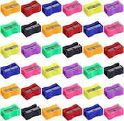 XYW 150 Pieces Pencil Sharpeners in Bulk - Colorful Mini Handheld Pencil Sharpener for Kids, Small Manual Pencil Sharpeners for School Classroom Home Office Supplies