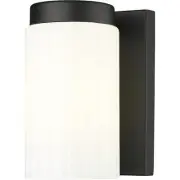 Z-Lite 746-1S-MB Burk 1 Light 4.25 inch Matte Black Wall Sconce Wall Light
