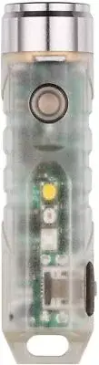 Aurora A5x UV GITD Keychain Flashlight Nichia 219C, 450 Lumens
