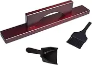 Zxpjkyu Shuffleboard Cleaning Brush Shuffleboard Sweep with Dustpan Shuffleboard Table Brush