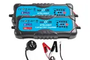 2x Smart Battery Charger Automatic 9 Stages SLA 2A 5A 10A 12V/24V Caravan 4WD