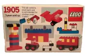 Lego Mini-Building Set 1905, 31 Interlocking Pcs-VINTAGE 1982-Collectible NRFB