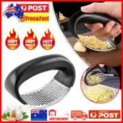 Garlic Press Stainless Steel CrushAT MincKU Chopper Peeler Squeeze Ginger Cutter