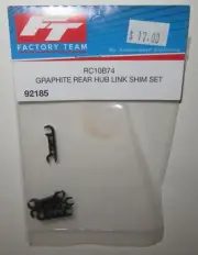 Team Associated Factory Team RC10B74 Rear Hub Link Shim Set #92185