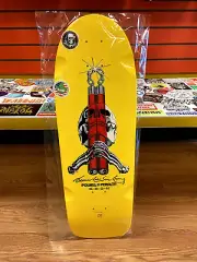 10.0" Powell Peralta x Bruce Lee Skull & Nunchucks Collab Skateboard Deck