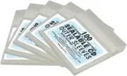 (500) CDSP02SS CD Plastic Sealable Polyclear Outer Sleeves Bags Covers Storage