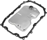 X AUTOHAUX Automatic Transmission Filter Oil Pan Gasket Kit for Porsche Cayenne for Audi Q7 Touareg 09DTR-60SN 95530740300 09D325435 95530740301
