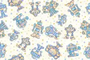 Handmade Placemat Or Table Runner Space Ace Robots White