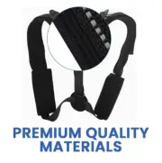 Back Shoulder Support Pro Brace Belt Adjustable Men and Women