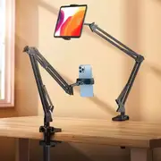 360° Lazy Tablet Stand iPad Holder for Bed Table Long Arm Phone Stand Holder