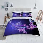 v4216 Bed Sheets Skull Flower Woman Man Duvet Cover Set Pillowcase Bed Linen Bedspread Bed Sheets IU4216