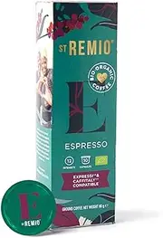 [St Remio] Coffee Expressi/Caffitaly Compatible Bio-Organic ESPRESSO Capsules 10pk 80g