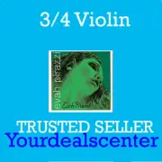 Evah Pirazzi 3/4-1/2 Violin String Set Steel E Ball 2025 Special