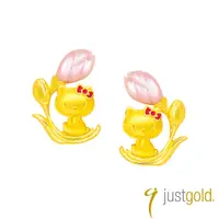 在飛比找PChome24h購物優惠-【Just Gold 鎮金店】HELLO KITTY鬱金香 