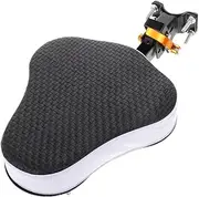 Secure Comfortable Bike Seat for Toddlers Adjustable Bike Saddle Modern Aesthetics Anti-Slip Cushion