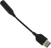 ELAYARD Adapter Headset Headphones Audio Cable Auxiliary Cord Headphone Extension Headphone Extender Cable Wired Earbuds Head Phone Extender Cable Aluminum Alloy Black