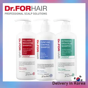 [Dr.FORHAIR] 專業膠原蛋白翻新洗髮水/淨化控制/植物 Orga Plus 300ml
