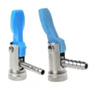 Open Stem Tire Auto Valve Clip Bicycles Air Pump Head Inflator Connector Valve