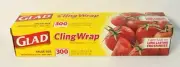 Glad Cling Wrap 300 Sq Ft 10X Tight Seal BPA Free Plastic Wrap NEW NOS 2015 USA