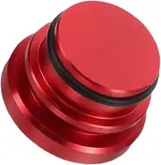 HEALLILY Car Interior Dust Plug for Cigarette Lighter Socket Universal Fit Safety Cover Sturdy Alloy Material