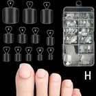 120/240/500Pcs/Box Pre-shape Gelly Nail Tips Press on Nails Women Beauty