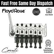 Floyd Rose Authentic Special Left Handed Tremolo L3 Locking Nut Complete Chrome