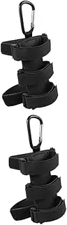 Kisangel 2Pcs Bike Speaker Holder Strap Durable Mount for Wireless Speakers Accessories Versatile for Bicycles Golf Carts Strollers and More
