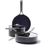 OXO Cookware Set Ceramic Professional Non-Stick 5-Piece Stainless Steel Handle