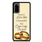 Marry Husband Wife Ring Case Cover Samsung Galaxy S23 S22 Plus Ultra S21+ S20