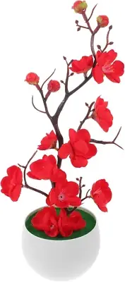 Artificial Potted Plant Artificial Flowers for Home Decor Centerpiece Table Deco