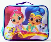 SHIMMER & SHINE Insulated School Lunch Bag Girls Snack Box Travel Tote New