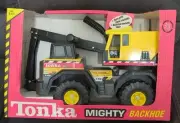 VINTAGE TONKA MIGHTY BACKHOE #93931 1997 IN ORIGINAL BOX