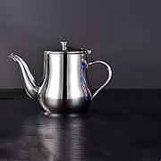 Stainless Steel Oil Strainer Pot Container Jug Storage Can with Filter Cooking Oil Pot for Kitchen Household Tool Filter Oil Can (01)