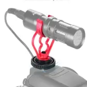 Universal Shock Mount Cold Shoe Mount Adapter ABS Plastic MicrophoneBDR2