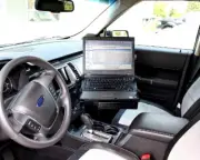 RAM No-Drill Laptop Mount: 2013-2018 Taurus, 2013-2017 Ford Police Interceptor