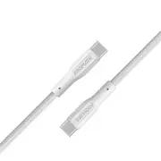 Promate XCORD-CC.WHT 2A - 480Mbps USB-C Cable - 1m - White Super Flexible - Data & Charge [XCORD-CC.WHT]