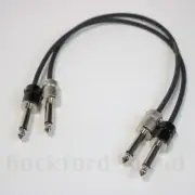 Sommer SC-Onyx Tynee Patch Cable - Straight to Straight Black Squareplugs