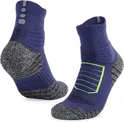 [Generic] Basket Socks Breathable Athletic Crew Socks Running Sports Socks for Men and Women