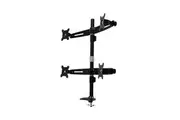 15-24" Quad LCD 4 Screen Desktop Computer Monitor VESA Mount Stand Grommet Base