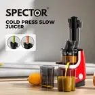 Spector Cold Press Slow Juicer Whole Fruit Juice Extractor Vegetable Processor