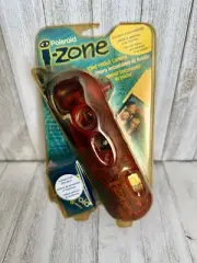 NIB Polaroid i-Zone izone Pocket Instant Camera Blue/Red Edition Sealed & Film