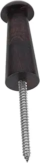 Milisten Vintage Violin Hanger Hook Wall Mount Ukulele Stand Stainless Steel Construction Easy Install
