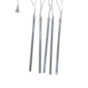 Kurt Adler 90-Light Meteor Shower Snowfall Set - Stunning 5-Piece LED Display