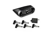 Promata Mata 2 Solar Tyre Pressure Monitor With Carbon Fiber Finish - 5 Internal Sensors - With Booster