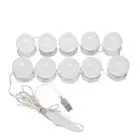Hollywood Style LED Bulbs Vanity Makeup Dressing Table USB Mirror Lights Kit^ ba