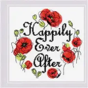Enchanted Stitchery: Happily Ever After Cross-Stitch Kit